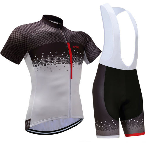 New Team Men Cycling Jersey Bike Riding Brace Shorts Set Shirt Bibs Shorts Pants