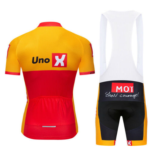 Mens Cycling Short Sleeve Jersey Set Bike Shirt Bibs Shorts Set Bicycle Clothing