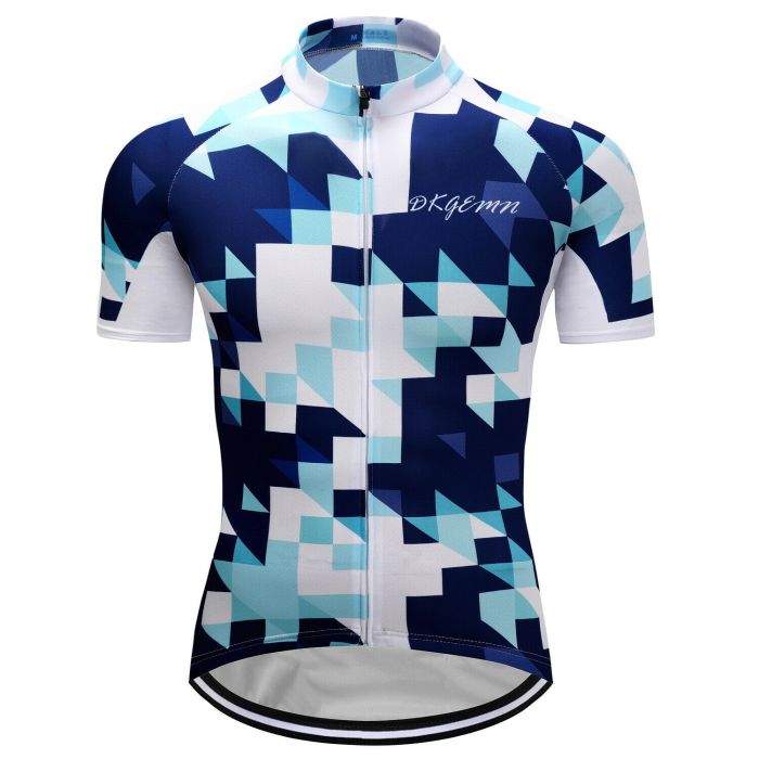 2021 Unique Mosaic Men's Cycling Jersey Bib Shorts Set Riding Short Bike Shirt Pants