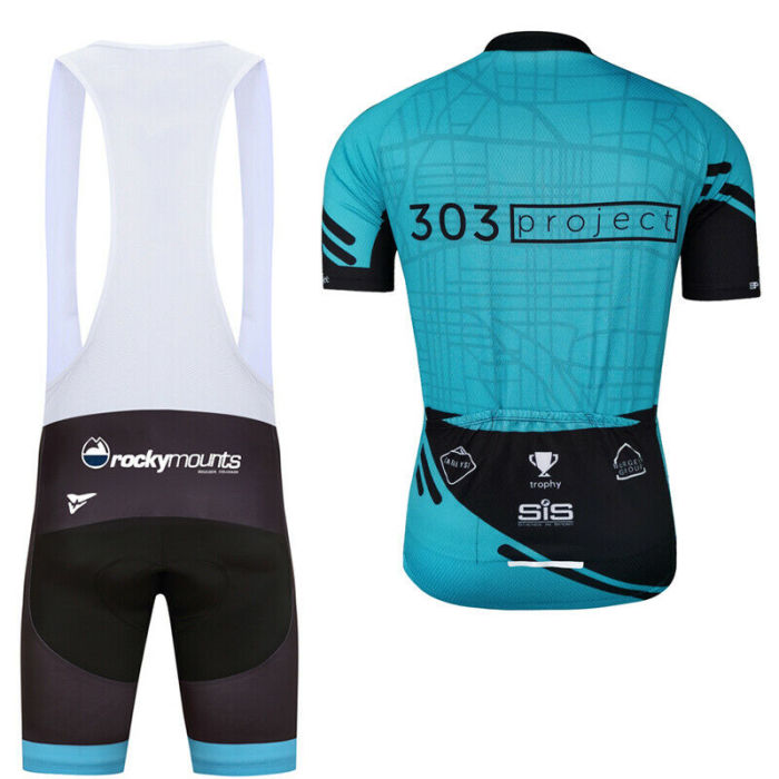 2021 Men Cycling Kits Bike Clothes Pocket Jersey and Bib Shorts Set Shirt Top MTB Pad