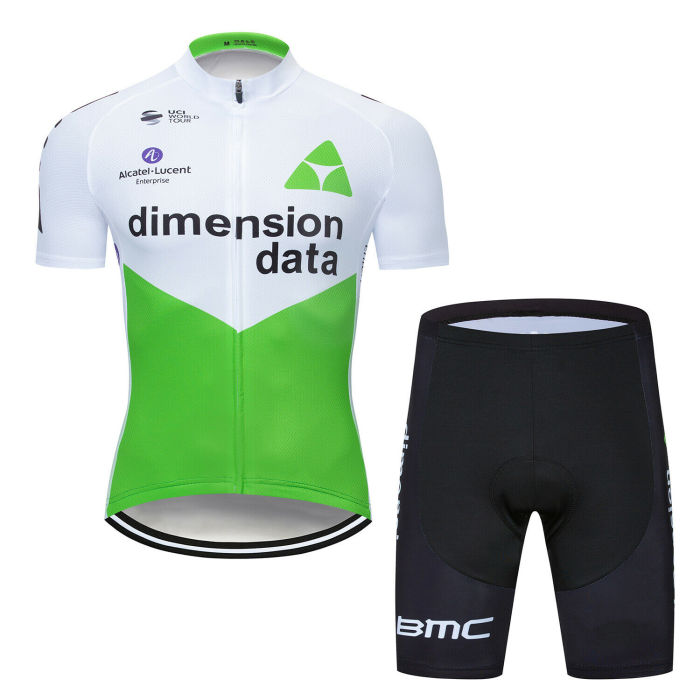 2021 Men's Cycling Jersey Bib Shorts Kits Short Sleeve Riding Shirt Shorts Set