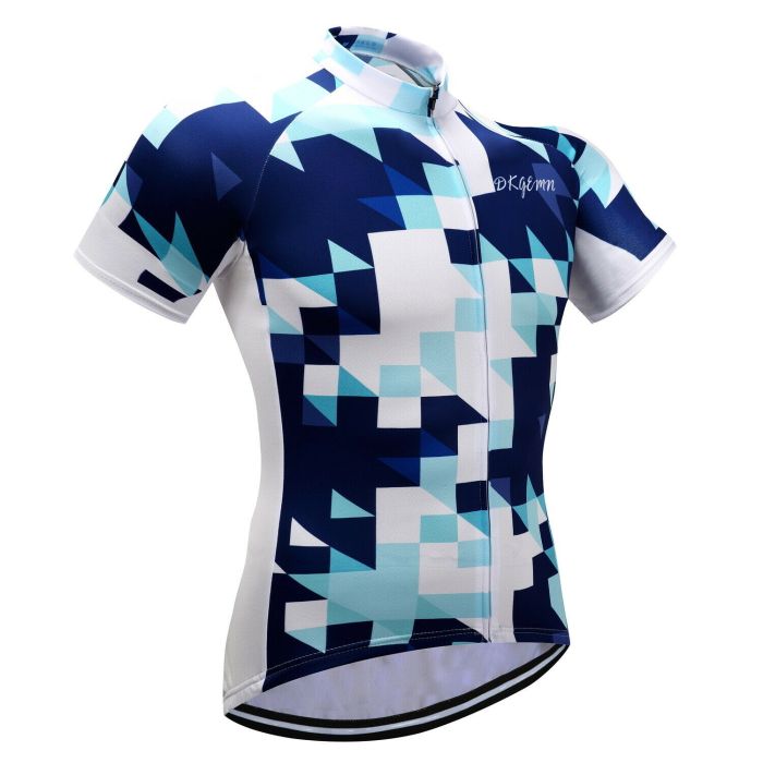 2021 Unique Mosaic Men's Cycling Jersey Bib Shorts Set Riding Short Bike Shirt Pants