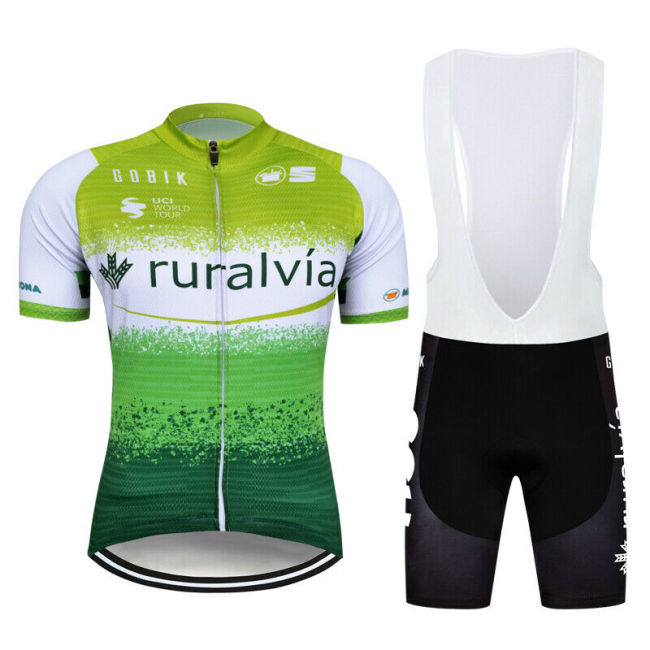 2021 Mens Cycling Jerseys Bib Shorts Set Pad Maillot Trousers Shirt Tights Pants Kits