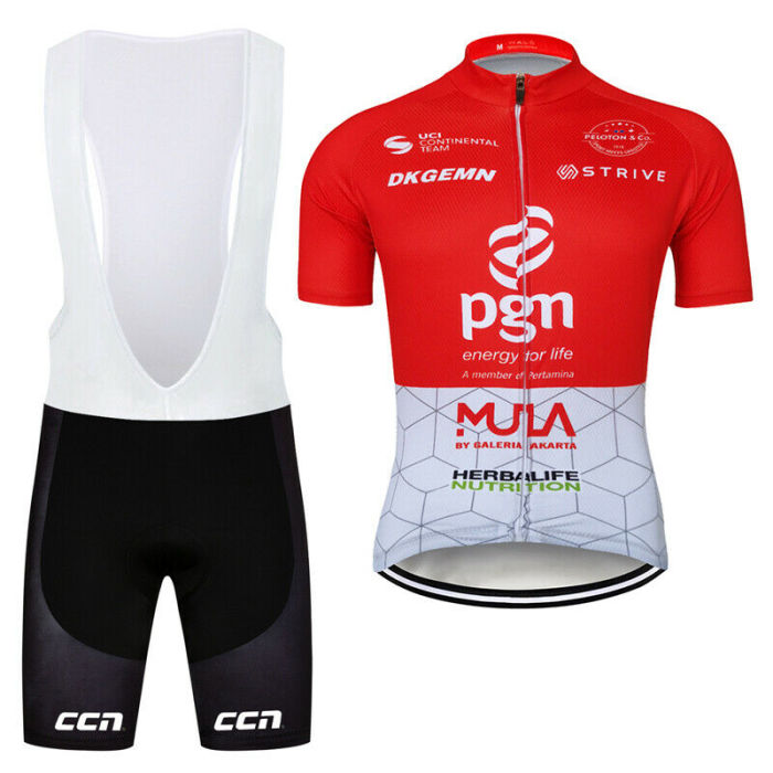 2021 MTB Bike Mens Cycling Jersey And Bib Shorts Men's Cycling Jersey Shorts Set Team