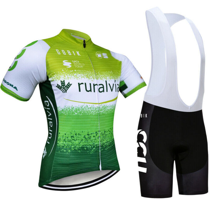 2021 Mens Cycling Jerseys Bib Shorts Set Pad Maillot Trousers Shirt Tights Pants Kits