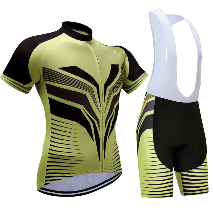 2021 Men Pro Bike Cycling Short Jersey Bib Shorts Set Riding MTB Shirt Jerseys Tights