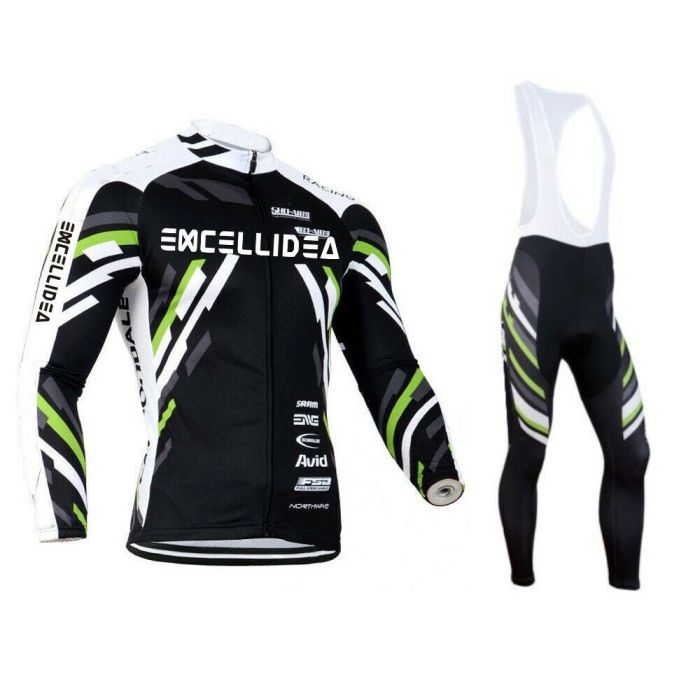 2021 Road BikeTeam Bike Mens Cycling Jersey Long Sleeve Shirt cycling jersey pant set