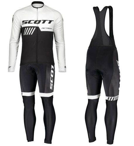 2021 Mens Cycling Jersey And Bib Pant Set Long Sleeve Mens Cycling Jersey And Set