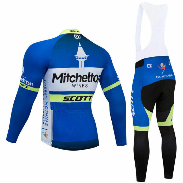 2021 Blue Color Mens Cycling Jersey And Bib Pant Set Blue Mens Cycling Jersey top