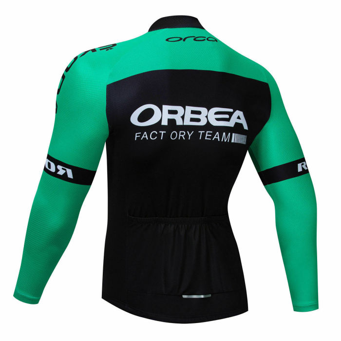 2021 Black Color Long Sleeve Mens Cycling Jersey Set Long Sleeve Mens Cycling Shirt