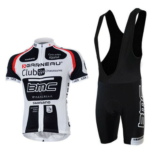 2021 Mens Cycling Team Short Sleeve Bicycle Jersey + Bib Shorts Set - Brand New