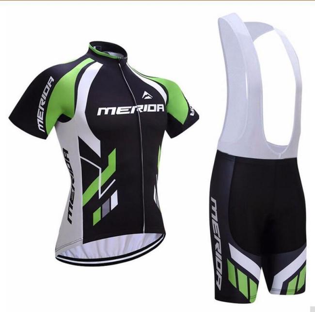 2021 Merida Cycling Bib Kit Short Sleeve Jersey Bib Shorts Coolmax Set S-5XL