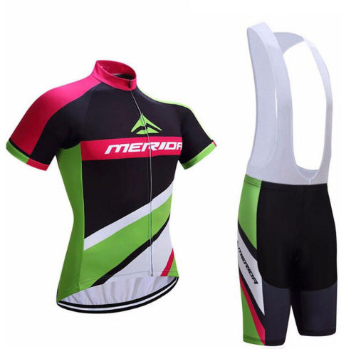 2021 Merida Road Bike Clothing Cycle Jersey Top & Bib Shorts Cycling Set S-5XL