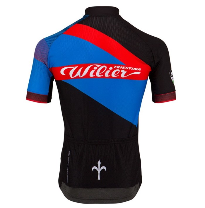 2021 Wilier Spark Blue-Red Cycling Jersey And Bib Shorts Set