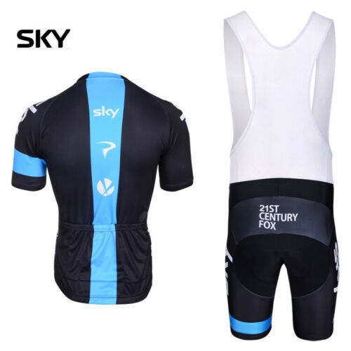 2021 Mens Cycling Team Short Sleeve Bicycle Jersey + Bib Shorts Set - Brand New