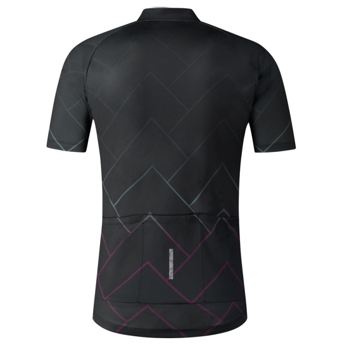 2021 Shimano Team Black Cycling Jersey And Bib Shorts Set