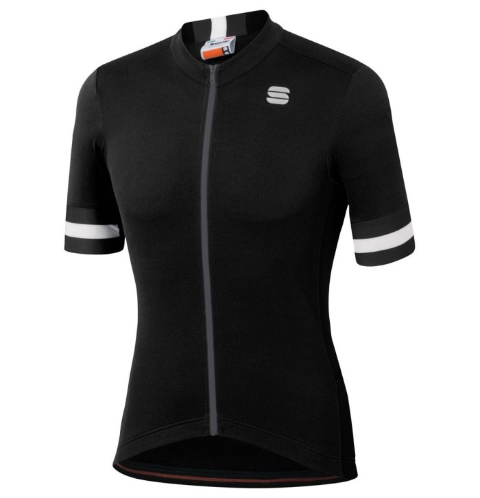 2021 Sportful Black Cycling Jersey And Bib Shorts Set