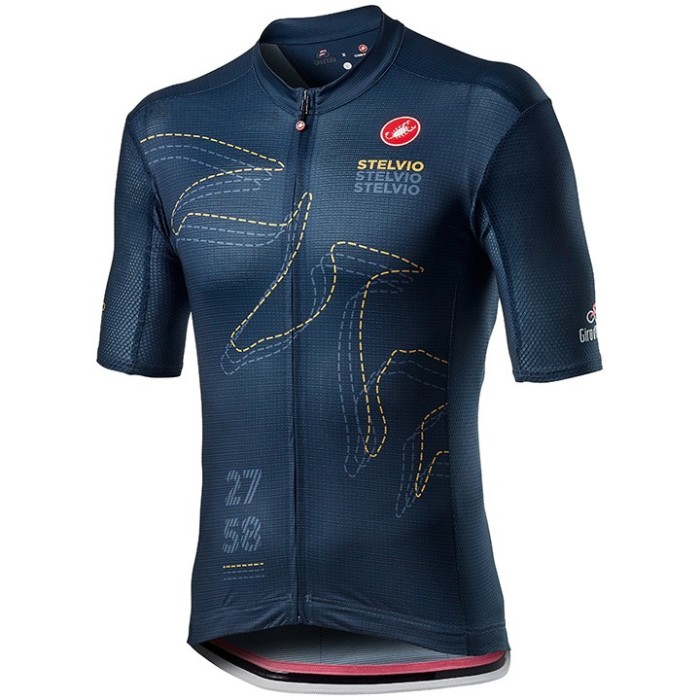 2020 GIRO D'ITALIA Stelvio Cycling Jersey And Bib Shorts Set