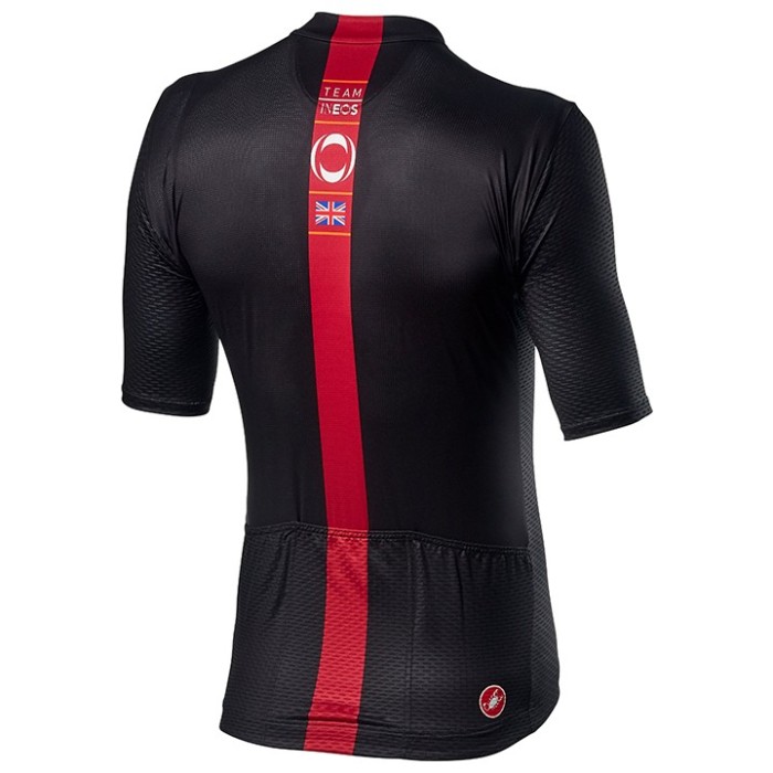 2020 INEOS Fan Edition Black Cycling Jersey And Bib Shorts Set