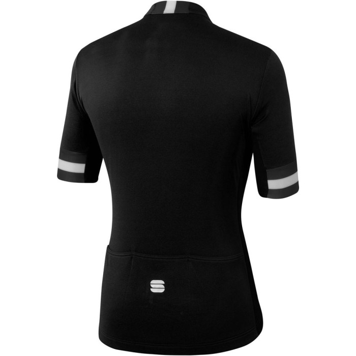 2021 Sportful Black Cycling Jersey And Bib Shorts Set