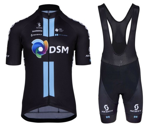 2021 Team DSM Cycling Jersey And Bib Shorts Set