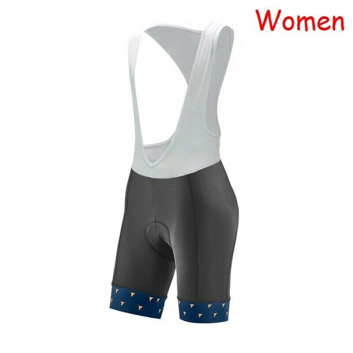 2021 Team Cycling Jersey Womens Summer Bike Shirt Bib Shorts Set Bicycle Outfits