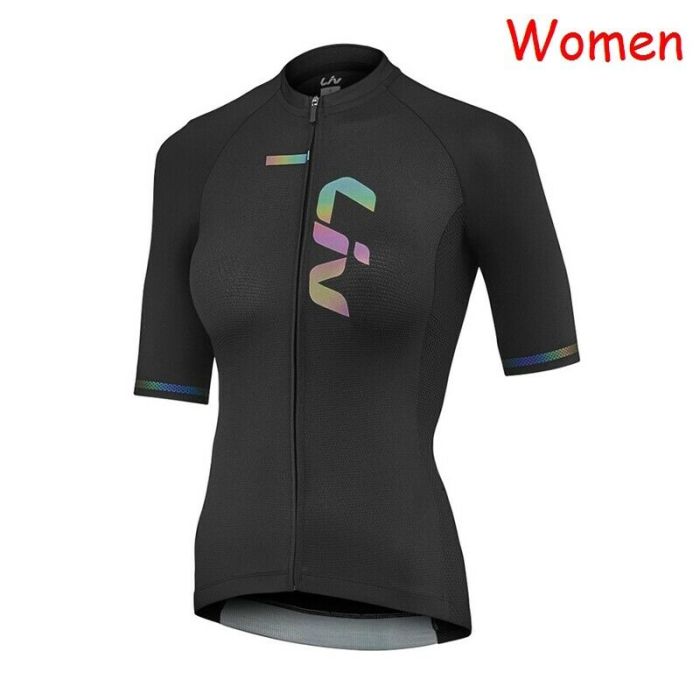 2021 Womens Cycling Jersey Set Summer Bicycle Shirts Bib Shorts Suit MTB Bike Uniform