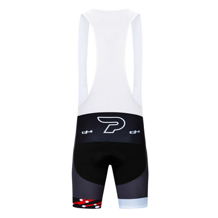 2021 Mens Cycling Kit Short Jersey Bib Shorts Set MTB Shirt Bottoms Padded Gear Black