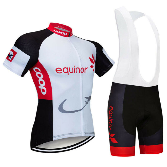 2021 White Men's Shorts Bib Bike Jersey Cycling Kits Set Road Bike Riding Sport Wear