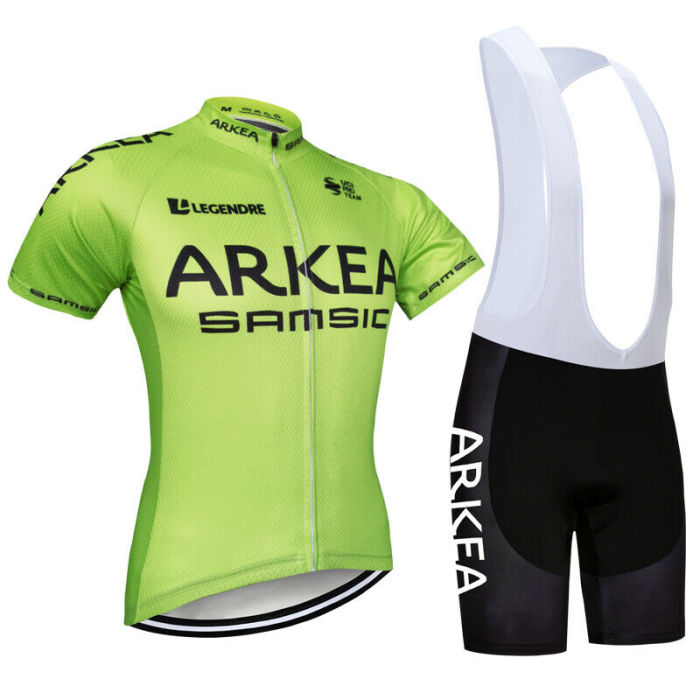 2021 Summer Men's Cycling Clothing Set Short Jersey Bike Bib Shorts Pad Kits Pro