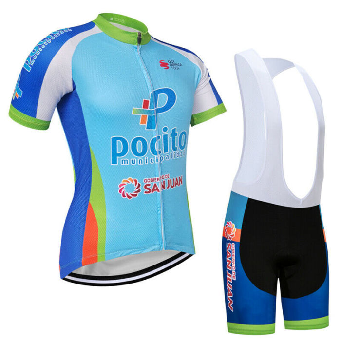 2021 S~3XL Men's Team Cycling Jersey Bib Shorts Set Shirt Straps Pants Kits Bike