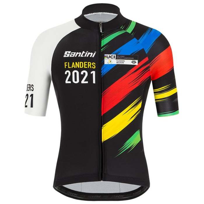 FLANDERS 2021 UCI CHAMPION SET (2 PIECES) BLACK - MULTICOLOURED