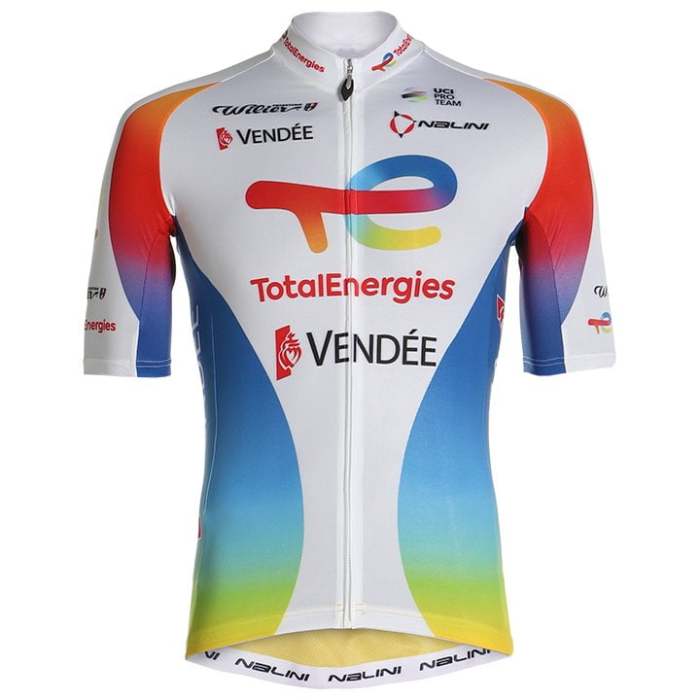 TEAM TOTALENERGIES TDF 2021 SET (2 PIECES) WHITE - RED