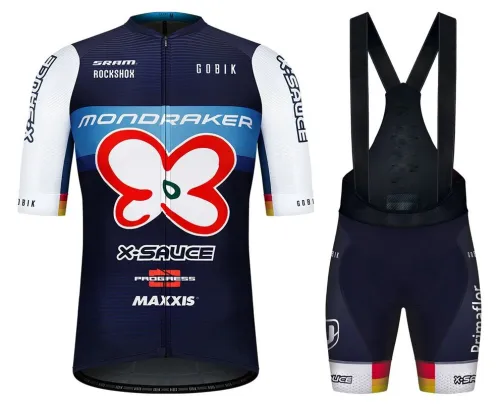 2021 Mondraker X-Sauce Cx Pro Cycling Jersey And Bib Shorts Set