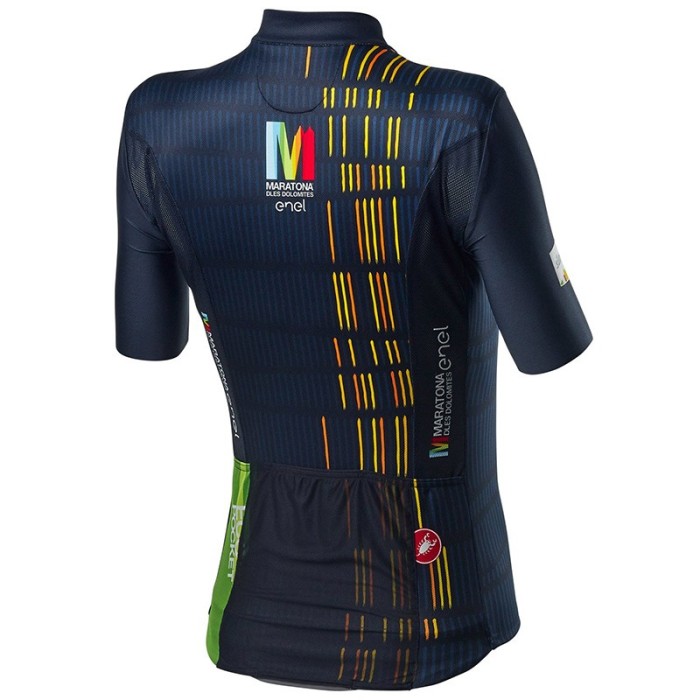 2021 Maratona Dles Dolomites Enel Women Cycling Jersey And Shorts Set