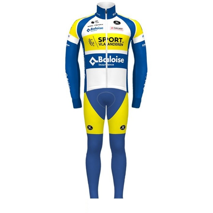 SPORT VLAANDEREN-BALOISE 2021 SET (2 PIECES) BLUE - YELLOW