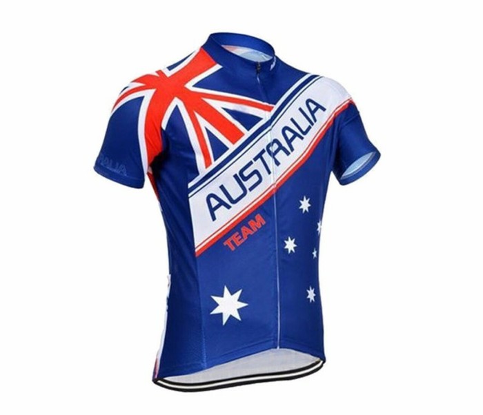 2021 Australia Natinal Flag Team Men's Cycling Jersey Kits