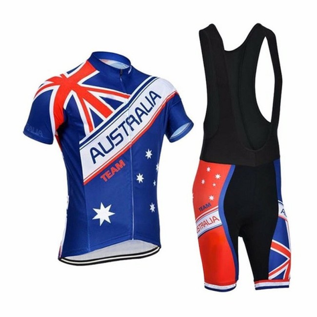 2021 Australia Natinal Flag Team Men's Cycling Jersey Kits