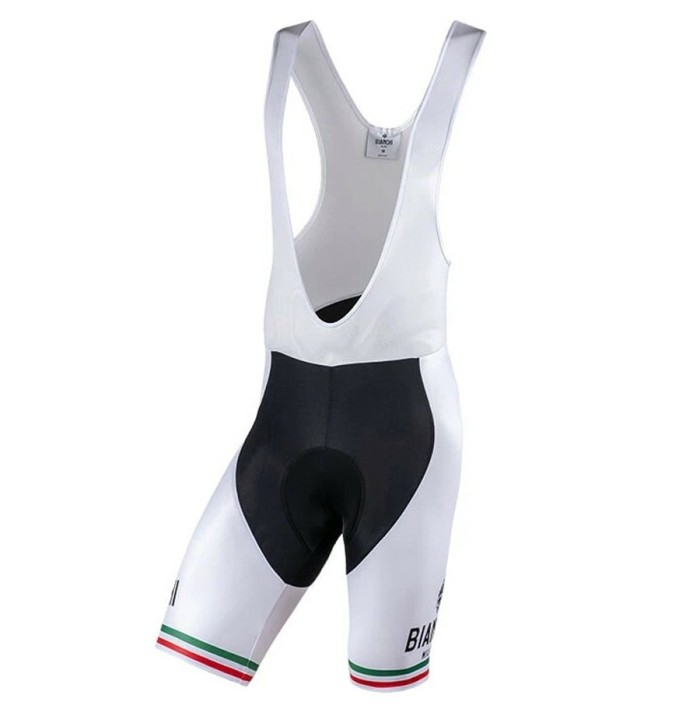 2021 Bianchi Milano Codigoro White Cycling Jersey And Bib Shorts Set