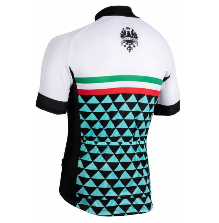 2021 Bianchi Milano Codigoro White Cycling Jersey And Bib Shorts Set