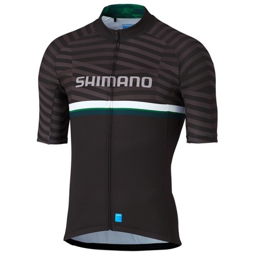 2020 Shimano Team Black Cycling Jersey And Bib Shorts Set