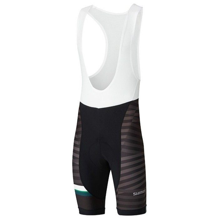 2020 Shimano Team Black Cycling Jersey And Bib Shorts Set