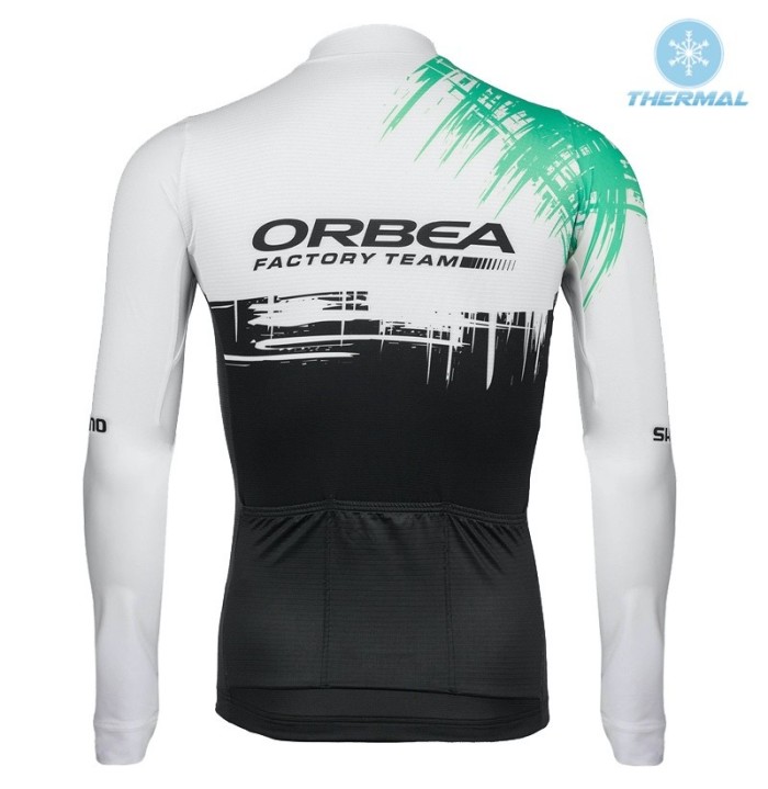 2021 Orbea Factory Team Thermal Cycling Jersey And Bib Pants Set