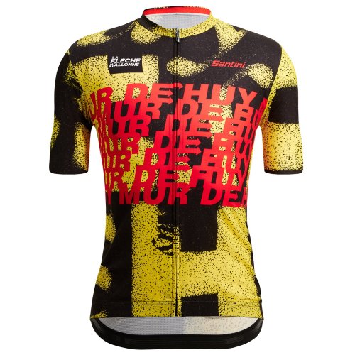 SANTINI LA FLÈCHE WALLONNE 2022 SET (2 PIECES) BLACK - RED - YELLOW