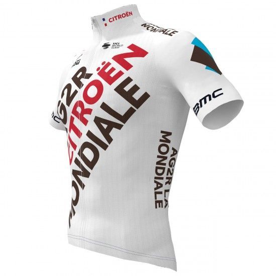 2022 AG2R Citroen Cycling Short Sleeve Jersey And Bib Shorts Set