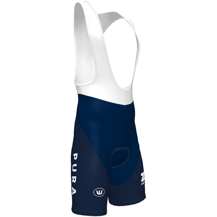 PLANTUR-PURA Cycling SHORT SLEEVE JERSEY And BIB SHORTS 2022 DARK BLUE