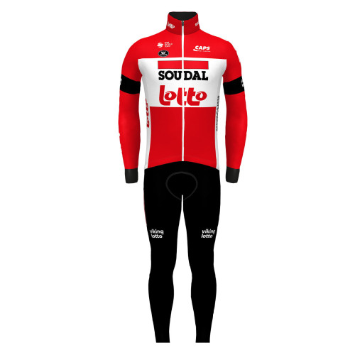 LOTTO SOUDAL 2022 SET (2 PIECES) WHITE - RED