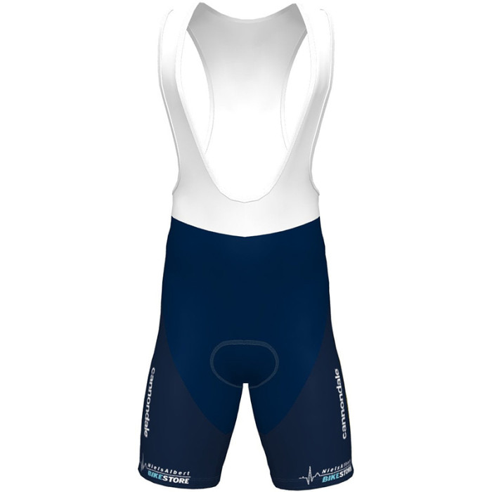 DESCHACHT - HENS - MEAS SHORT SLEEVE JERSEY And BIB SHORTS 2022 DARK BLUE - YELLOW