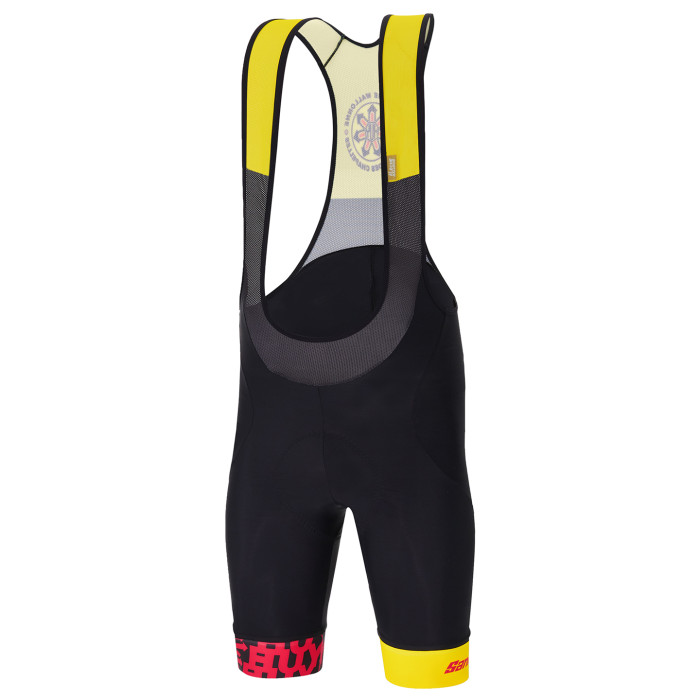 SANTINI LA FLÈCHE WALLONNE 2022 SET (2 PIECES) BLACK - RED - YELLOW