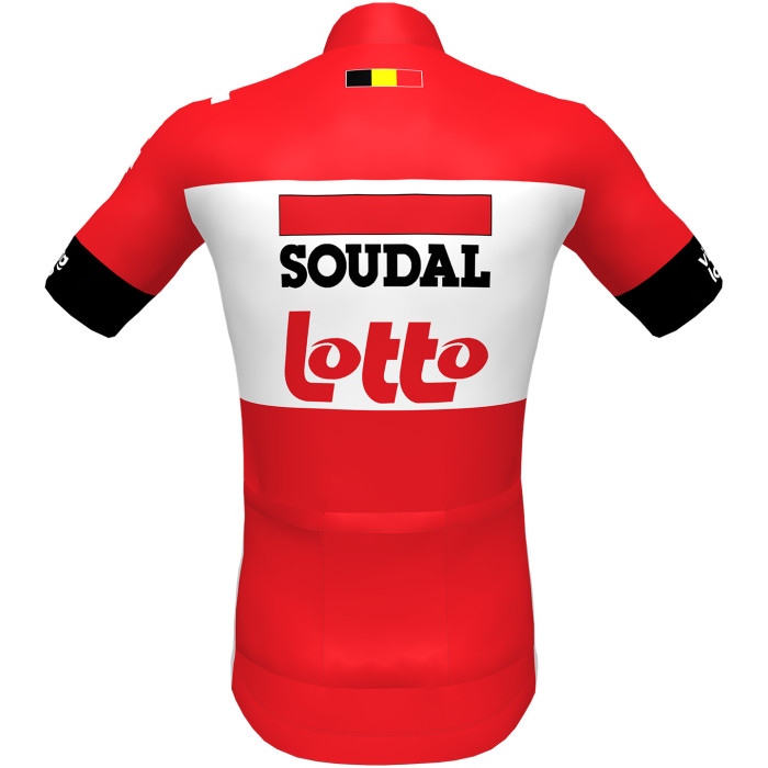 SET (5 TEILE) LOTTO SOUDAL AERO 2022 WHITE - RED